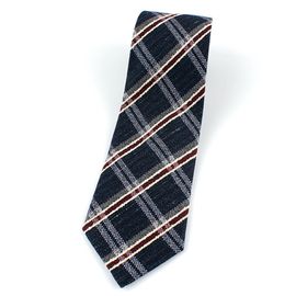 [MAESIO] KSK2562 Wool Silk Plaid Necktie 8cm _ Men's Ties Formal Business, Ties for Men, Prom Wedding Party, All Made in Korea